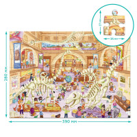 Дитячий віммельпазл "Музей Природи" 300639, 150 елементів DoDo Toys