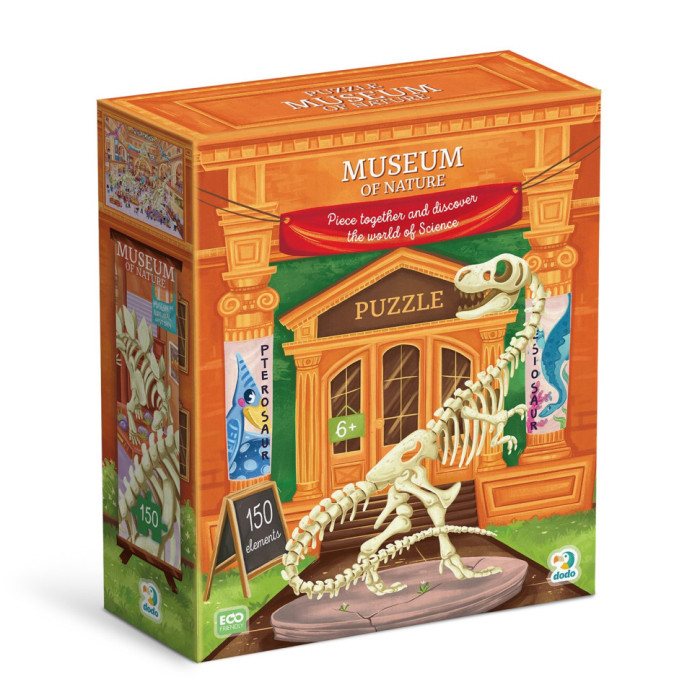 Дитячий віммельпазл "Музей Природи" 300639, 150 елементів DoDo Toys