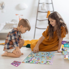Дитячий пазл Шукай та знаходь "Котяче кафе" 300667, 100 елементів DoDo Toys