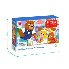 Дитячий пазл "Три ведмеді" 300696, 30 елементів DoDo Toys
