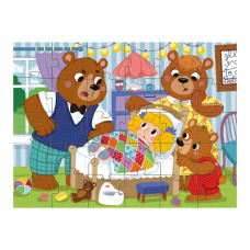 Дитячий пазл "Три ведмеді" 300696, 30 елементів DoDo Toys