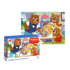 Дитячий пазл "Три ведмеді" 300696, 30 елементів DoDo Toys