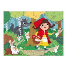 Дитячий пазл "Червона Шапочка" 300694, 30 елементів DoDo Toys