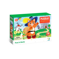 Дитячий пазл "Кіт у чоботях" 300693, 30 елементів DoDo Toys