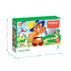 Дитячий пазл "Кіт у чоботях" 300693, 30 елементів DoDo Toys