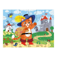 Дитячий пазл "Кіт у чоботях" 300693, 30 елементів DoDo Toys