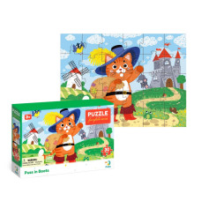 Дитячий пазл "Кіт у чоботях" 300693, 30 елементів DoDo Toys