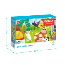 Дитячий пазл "Корови й козенята" 300683, 30 елементів DoDo Toys