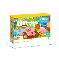 Дитячий пазл "Поросята біля ставка" 300682, 30 елементів DoDo Toys