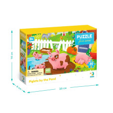 Дитячий пазл "Поросята біля ставка" 300682, 30 елементів DoDo Toys