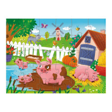 Дитячий пазл "Поросята біля ставка" 300682, 30 елементів DoDo Toys