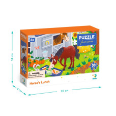 Дитячий пазл "Обід для коника" 300684, 30 елементів DoDo Toys
