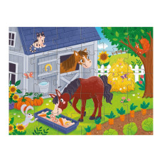 Дитячий пазл "Обід для коника" 300684, 30 елементів DoDo Toys