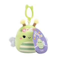 М'яка іграшка на кліпсі Бджілка Сібіл Squishmallows SQCP00460, 9 см Squishmallows