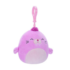 М'яка іграшка Морж Пепе Squishmallows SQCP00150 на кліпсі 9 см Squishmallows