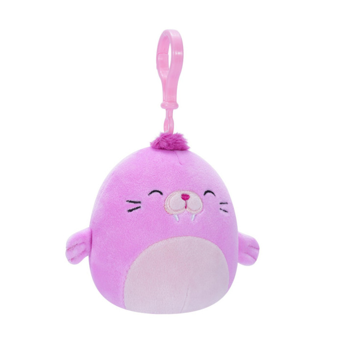 М'яка іграшка Морж Пепе Squishmallows SQCP00150 на кліпсі 9 см Squishmallows