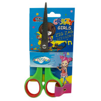 Дитячі ножиці канцелярські "№6 Scissors C" 50434(Green) довжина 14,3 см, леза 7,5 см COLOR-IT