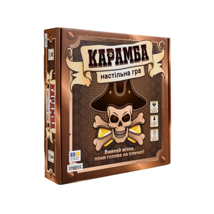 Настільна гра "Карамба" 30336 ігрове поле, картки Strateg