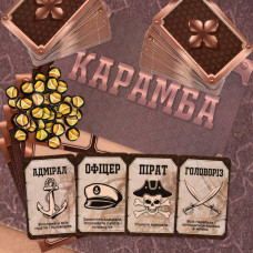 Настільна гра "Карамба" 30336 ігрове поле, картки Strateg