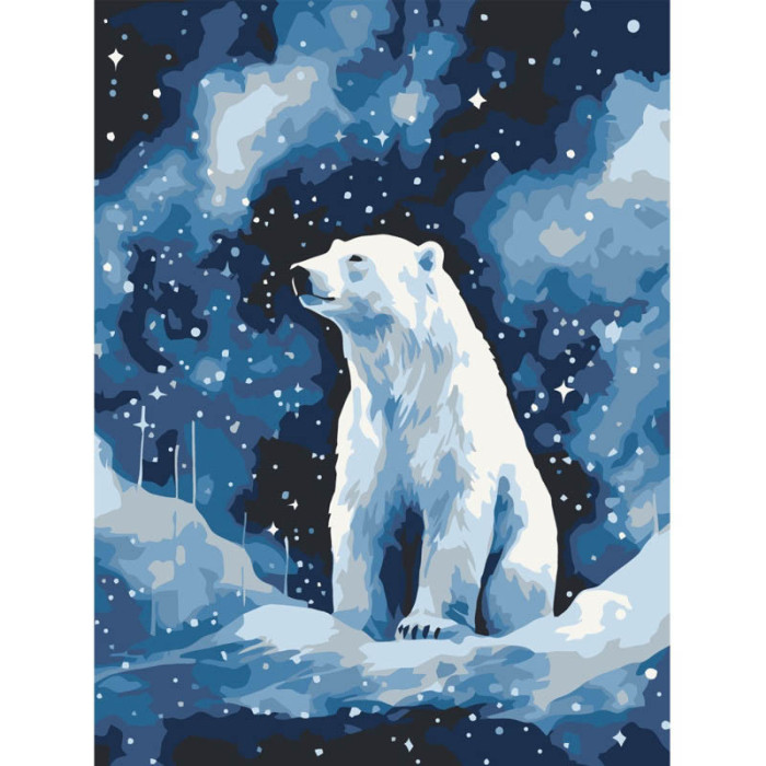 Картина за номерами "Полярний ведмідь" 11698-AC 30х40 см Art Craft