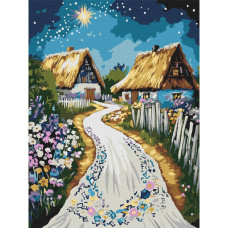 Картина за номерами "Хатина" KHO5161, 30x40 см Идейка