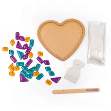 Дитячий набір для творчості кришталева мозаїка "Серце" MA1007 Mosaaro