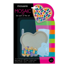 Дитячий набір для творчості кришталева мозаїка "Серце" MA1007 Mosaaro