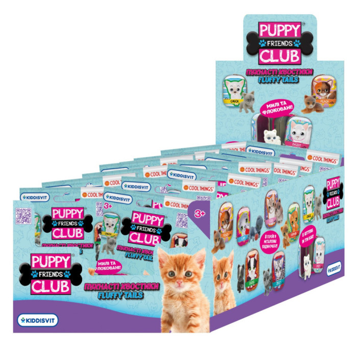 Фігурка-сюрприз "Пухнасті хвостики" PC061 серії "Puppy Club"в асортименті Cool Things