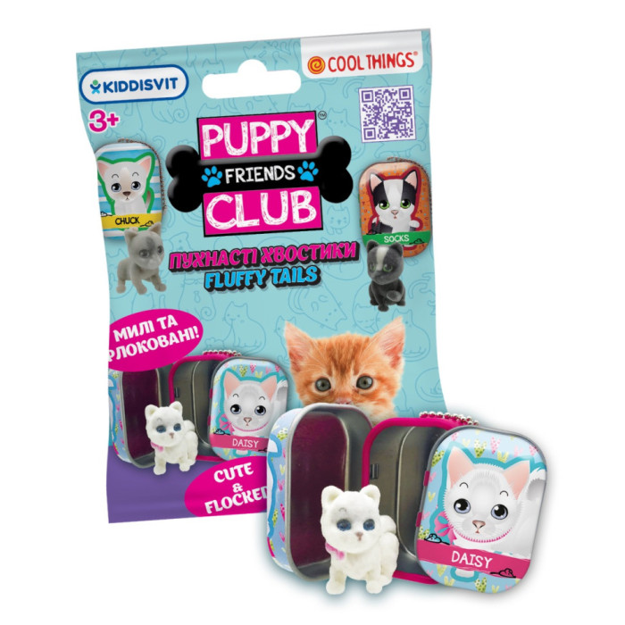 Фігурка-сюрприз "Пухнасті хвостики" PC061 серії "Puppy Club"в асортименті Cool Things
