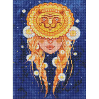 УЦІНКА! Алмазна мозаїка "Лев"©lesya_nedzelska_art AMO7566-UC 30х40 см