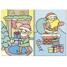 Дитяча аква-розмальовка з водним маркером "Hello Christmas"НТ-43-02  Апельсин
