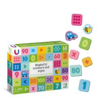 Великий набір магнітів для навчання "Цифри" 200274, 68 елементів DoDo Toys