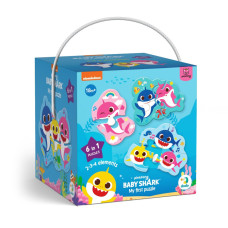 Дитячий пазл "Baby Shark" 200587 від 2 років, 18 елементів DoDo Toys