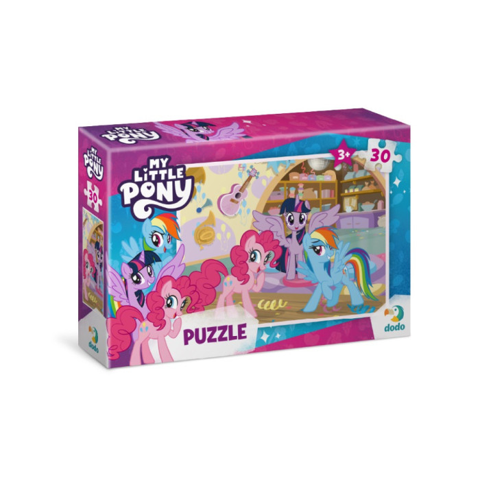 Дитячий пазл My Little Pony "Музична кімната" 200682, 30 елементів DoDo Toys