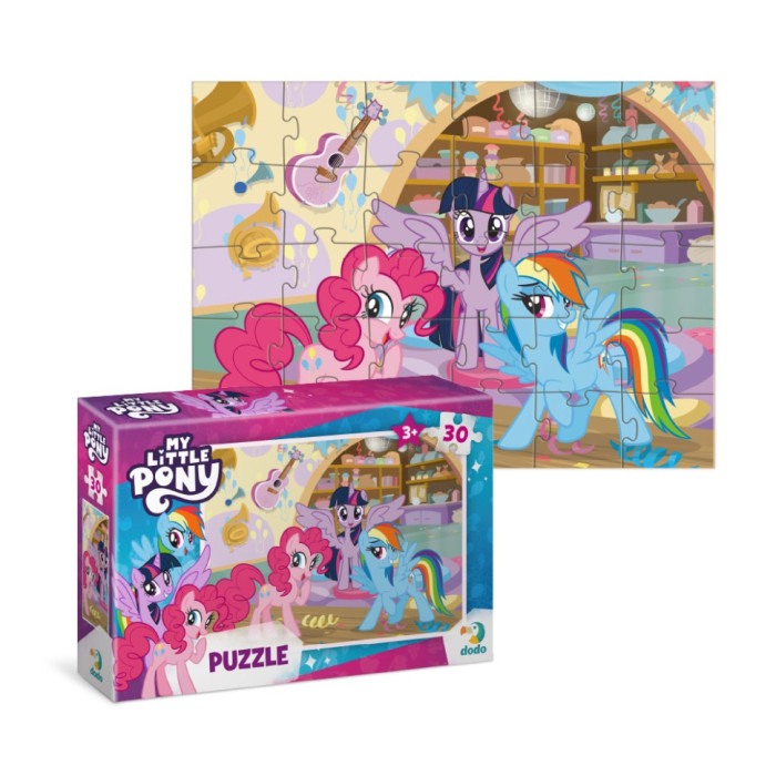 Дитячий пазл My Little Pony "Музична кімната" 200682, 30 елементів DoDo Toys