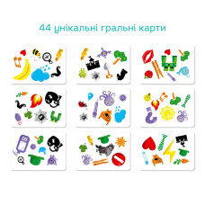 Настільна карткова гра для дітей "Не проґав" 301237, 2-6 гравців DoDo Toys
