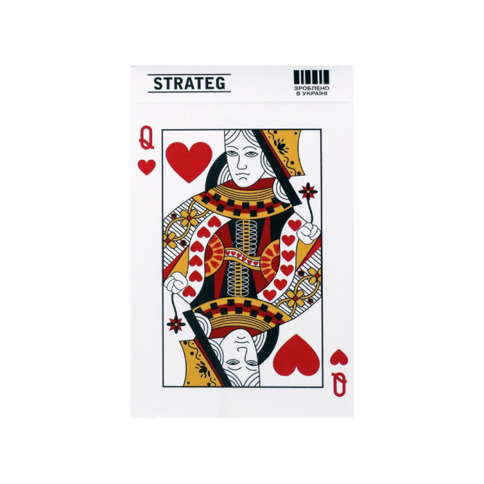 Карти гральні "Poker" 79214 в наборі 36 штук Strateg