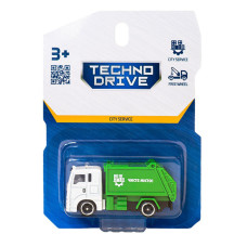 Автомодель дитяча Сміттєвоз TechnoDrive 250421CG-2 масштаб 1:64 TechnoDrive