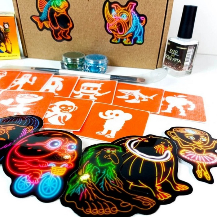 Подарунковий набір "Брейнрот" gift-box-brainrot-1kid Fresh Tattoo
