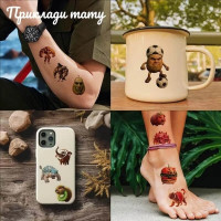 Подарунковий набір "Брейнрот" gift-box-brainrot-1kid Fresh Tattoo