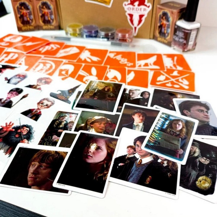 Подарунковий набір "Магічний подарунок від Гоґвортсу" gift-box-potter-3kids Fresh Tattoo