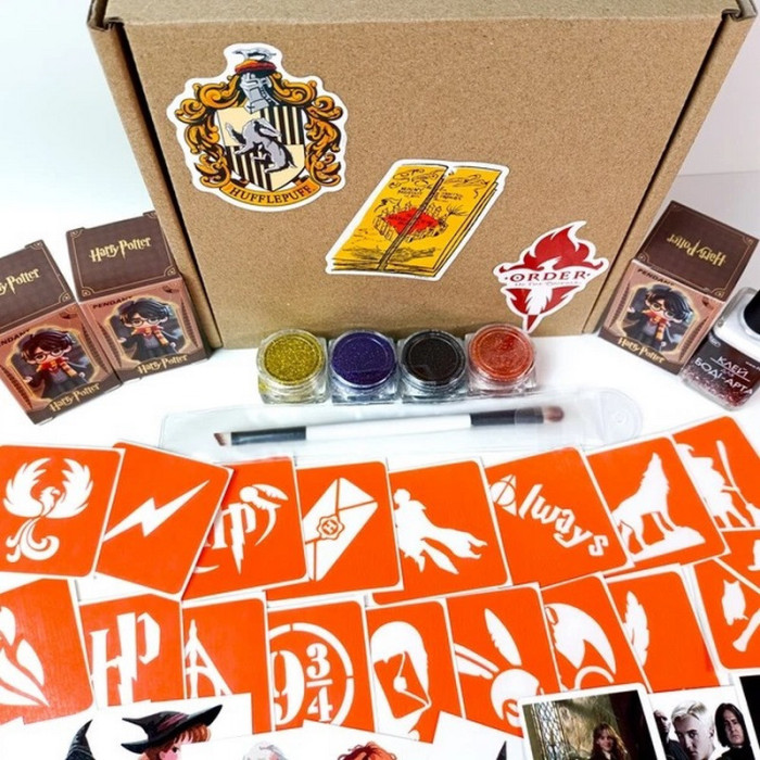 Подарунковий набір "Магічний подарунок від Гоґвортсу" gift-box-potter-3kids Fresh Tattoo