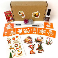 Подарунковий набір "Різдвяне диво: Чарівний Подарунок" gift-box-christmass-1kid Fresh Tattoo