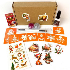 Подарунковий набір "Різдвяне диво: Чарівний Подарунок" gift-box-christmass-1kid Fresh Tattoo