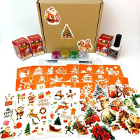 Подарунковий набір "Різдвяне диво: Чарівний Подарунок" gift-box-christmass-3kids Fresh Tattoo