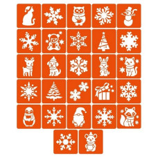 Набір для біо-тату "Зима - глітер" set-winter-glitter Fresh Tattoo