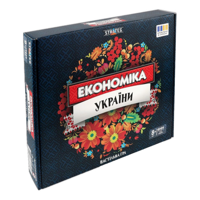 Настільна гра Монополія "Економіка України" 31029, 2-4 гравці Strateg