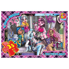 Дитячий пазл "Монстер Хай" MH009 постер, 35 елементів G-Toys