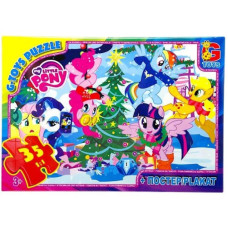 Дитячий пазл "My little PONY" MLP032 постер, 35 елементів G-Toys