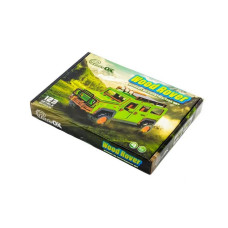 Дерев'яний 3D конструктор "Позашляховик" Puz-00951, 123 деталі PuzzleOK
